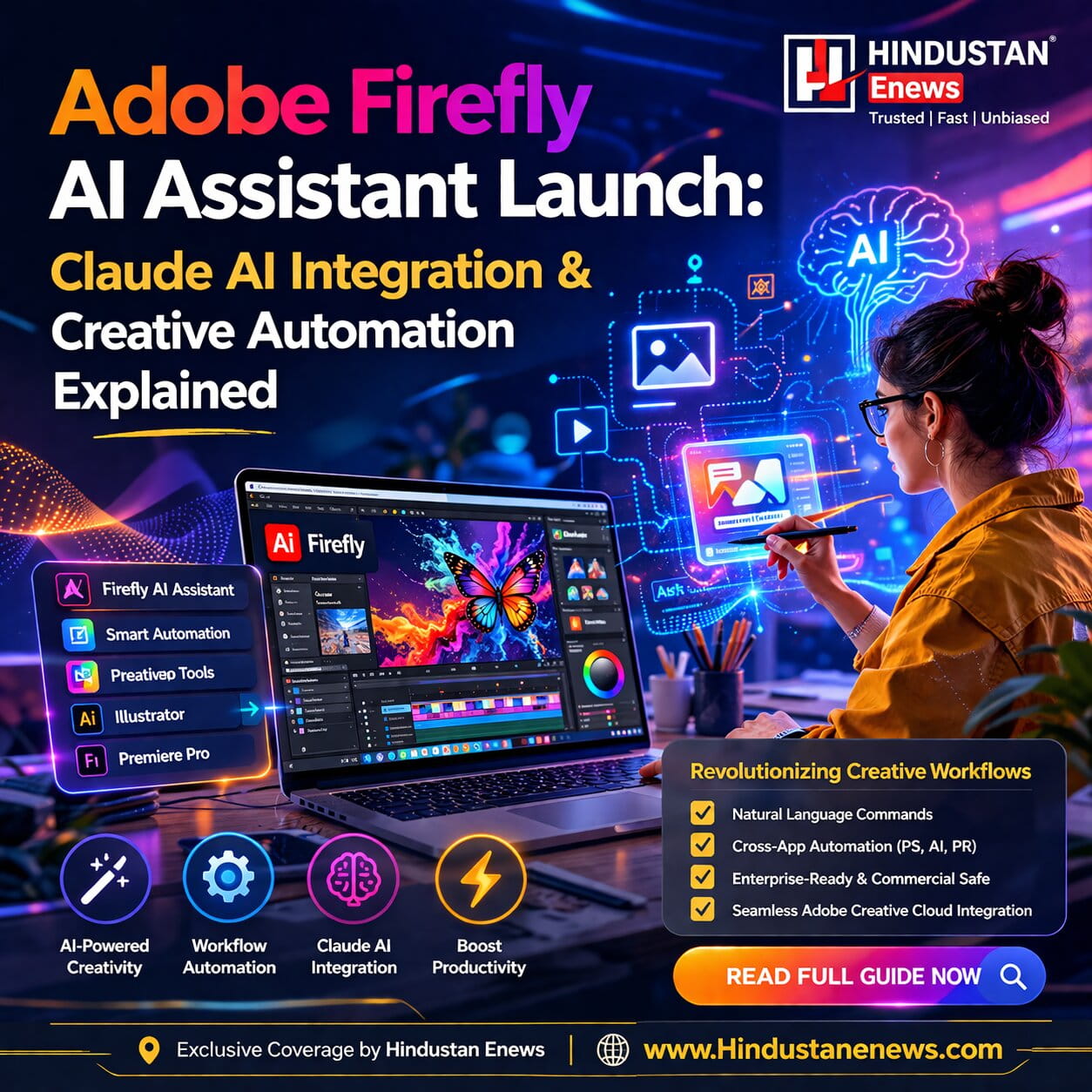 Adobe Firefly AI Assistant Launch