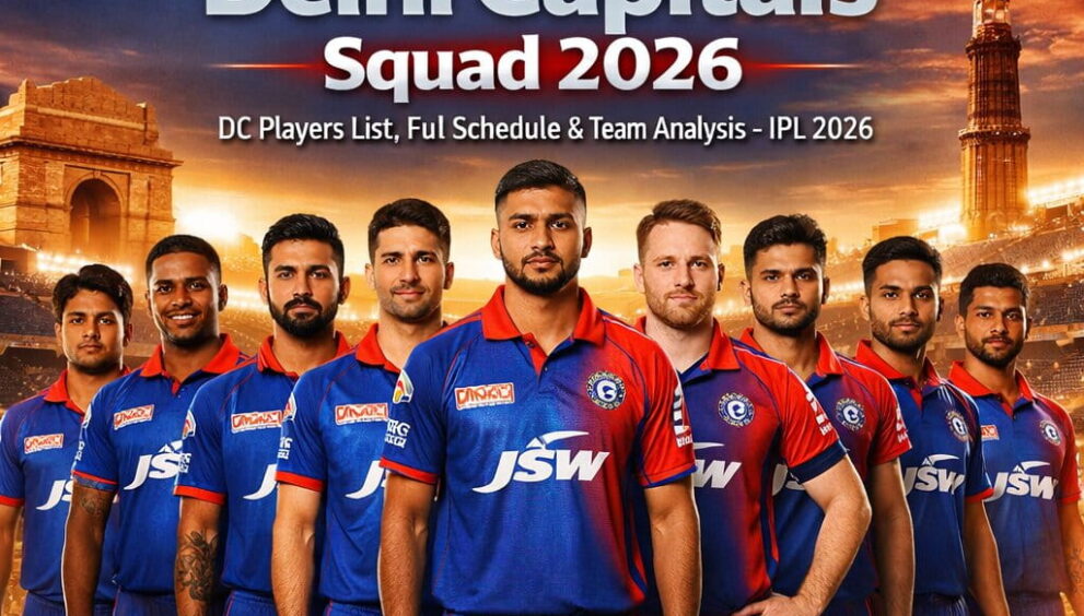 Delhi Capitals squad 2026 unveiled