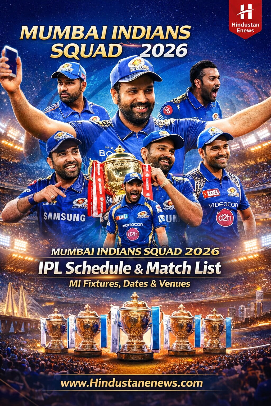 Mumbai Indians 2026 IPL schedule