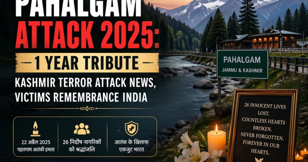 Pahalgam attack tribute and memorial