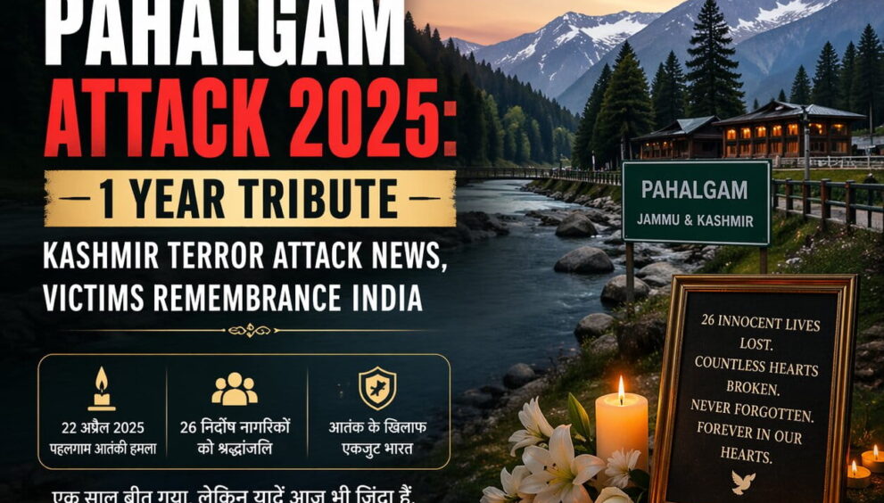 Pahalgam attack tribute and memorial