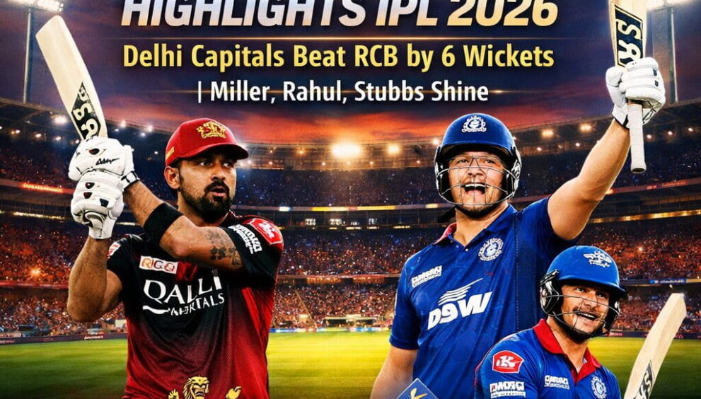 RCB vs DC Highlights IPL 2026