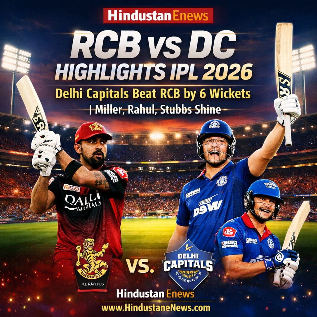 RCB vs DC Highlights IPL 2026