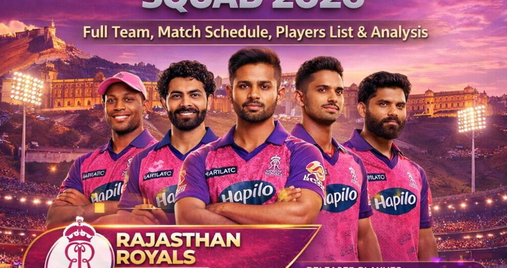 Rajasthan Royals squad 2026 IPL overview