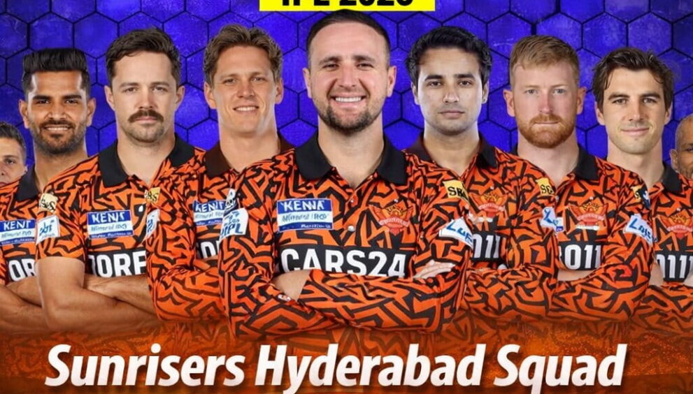 Sunrisers Hyderabad Squad 2026 IPL schedule