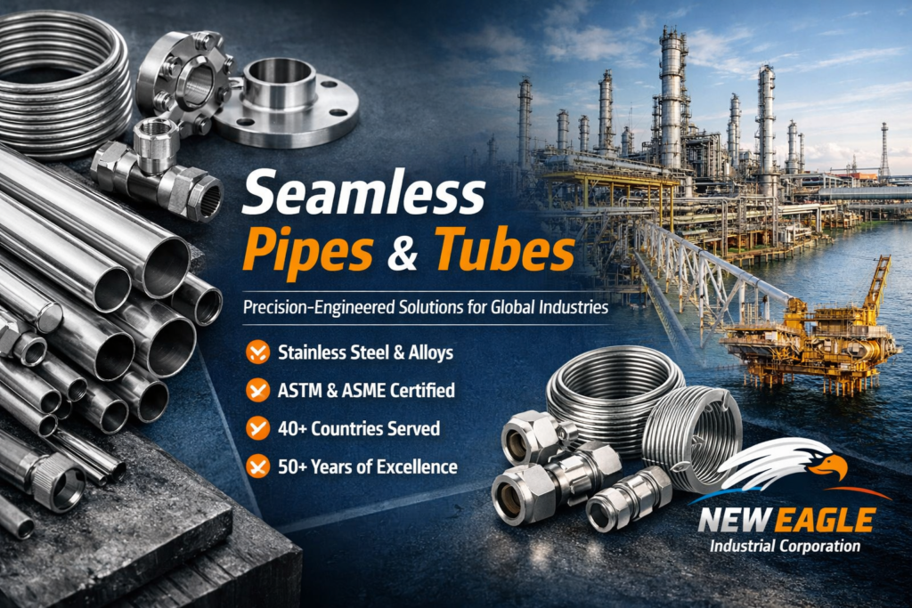 Seamless Tubes Manufacturer & Pipes Supplier - New Eagle Steel Official Site Details