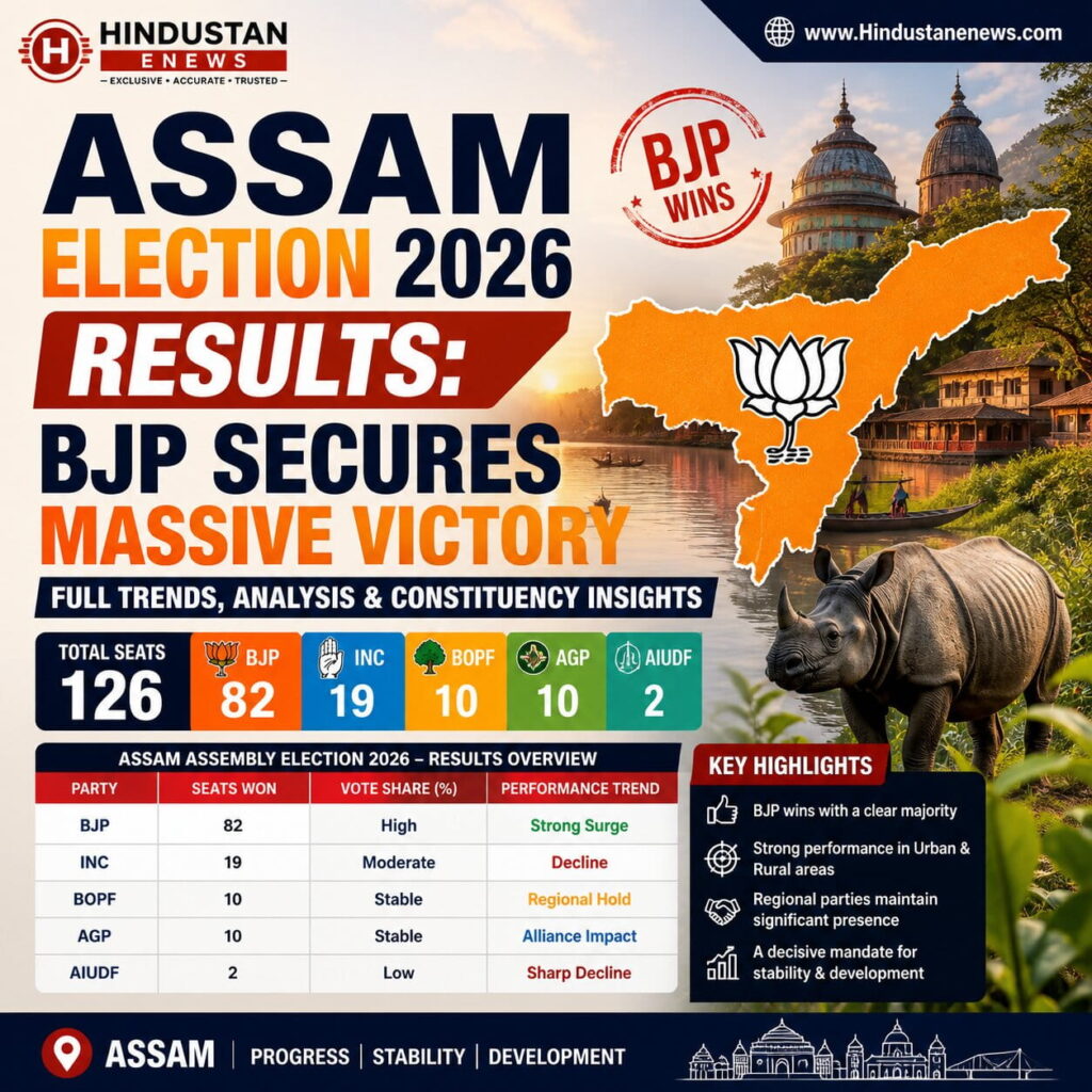 Assam Election 2026 Results