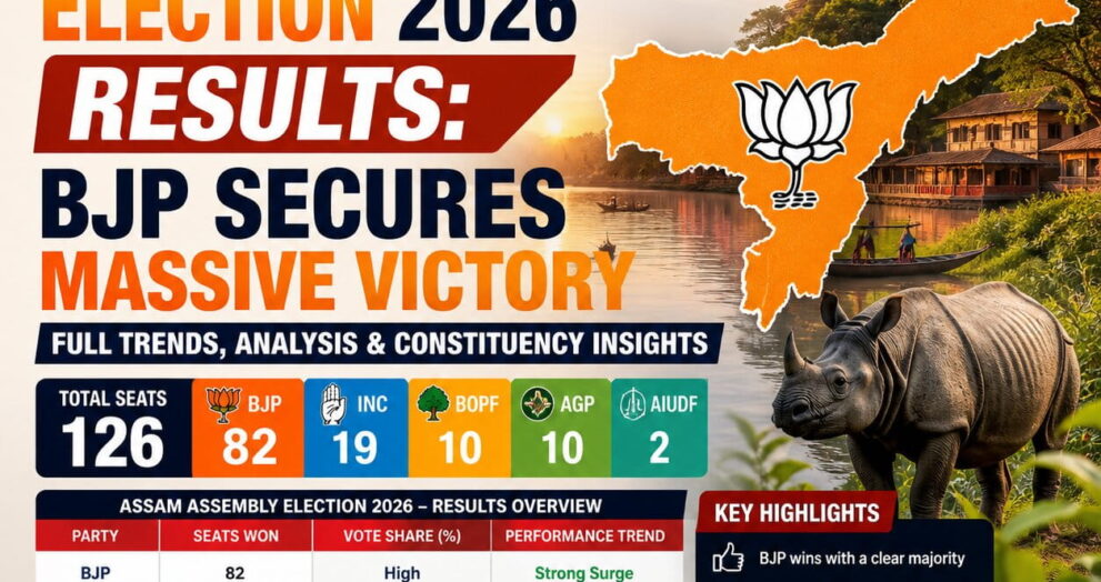 Assam Election 2026 Results