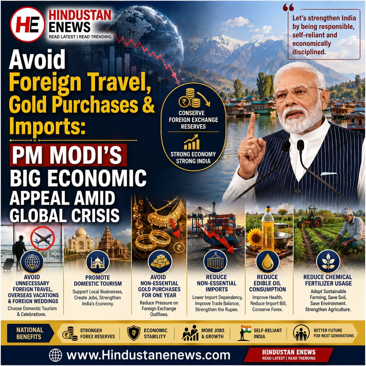PM Modi's economic appeal