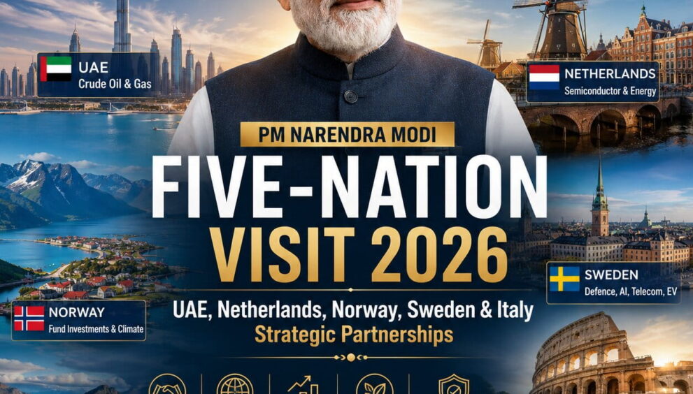 PM Modi’s five-nation visit 2026
