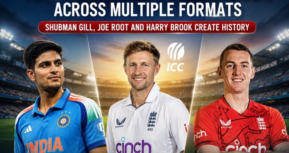 Shubman Gill Joe Root Harry Brook ICC Rankings 2026