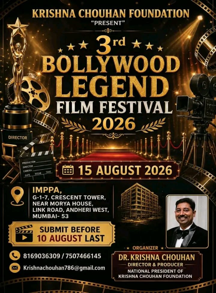 Bollywood Legend Film Festival Krishna Chauhan Foundation