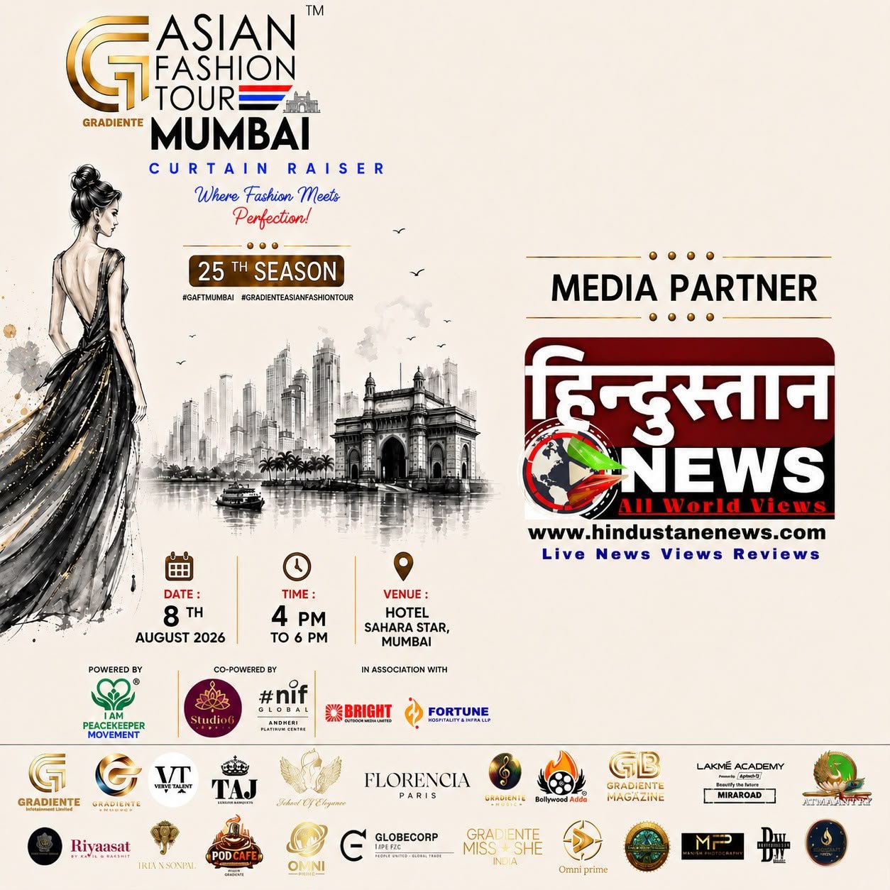 Gradiente Asian Fashion Tour Mumbai