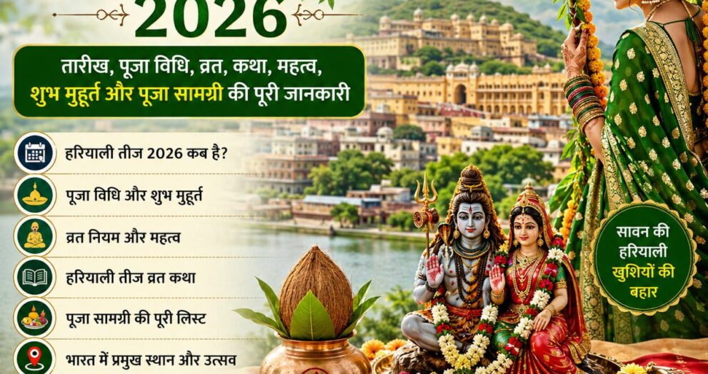 हरियाली तीज 2026 पूजा और उत्सव Guide